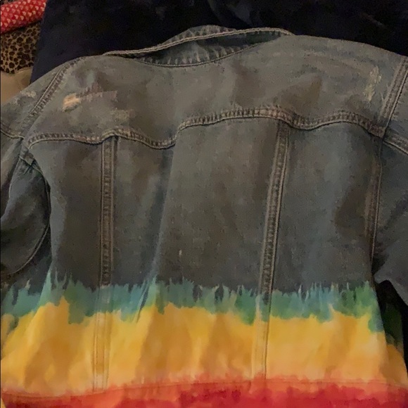 BLANK NYC Denim Tye Dye jacket SOLD OUT in stores - Picture 5 of 8